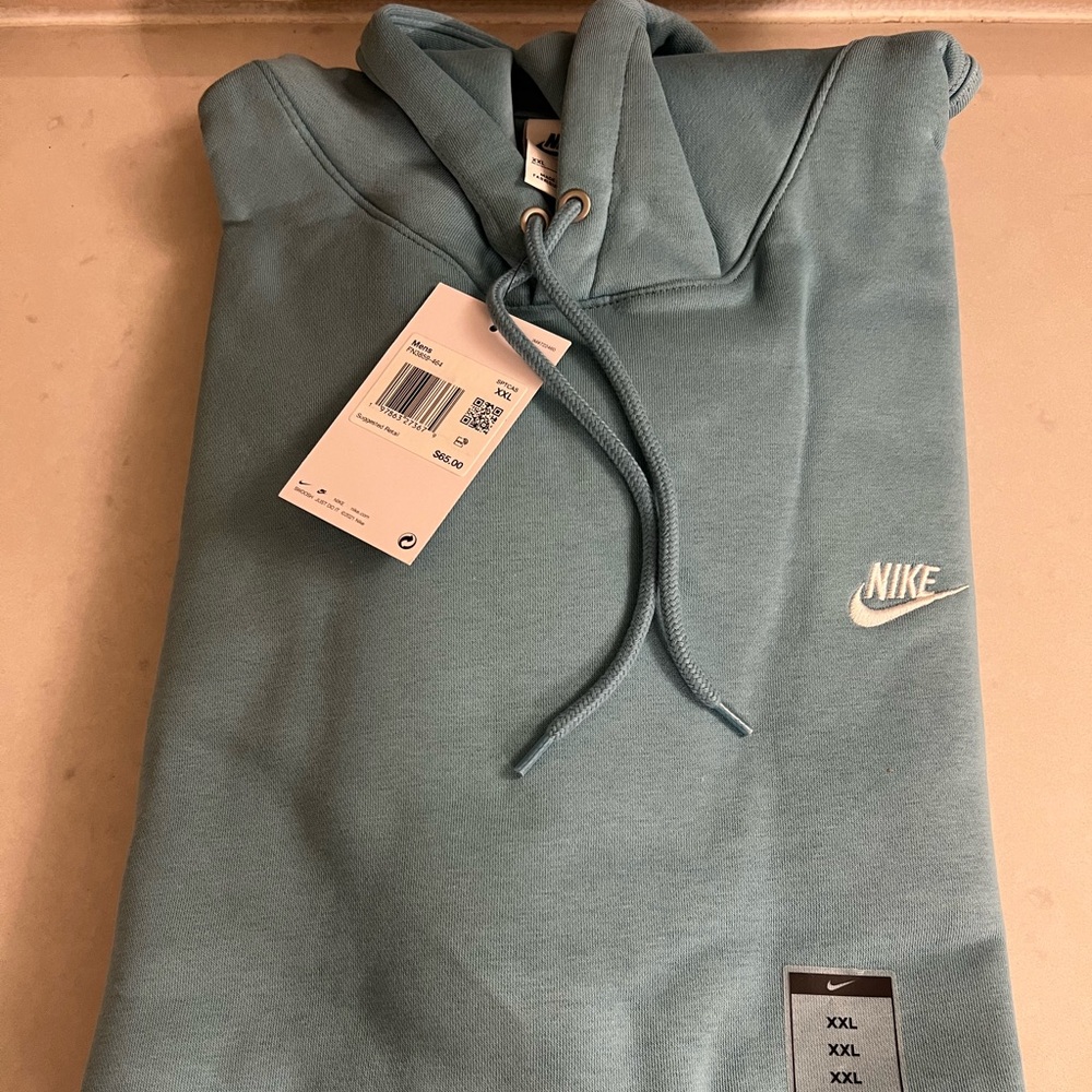 Nike Light Blue Men's Hoodie